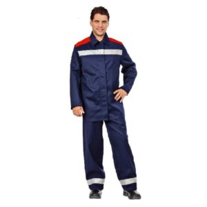 Костюм сварочный зимний "TERMIO-М17 Z" с брюками, 100% хлопок ОП, 1 класс защиты